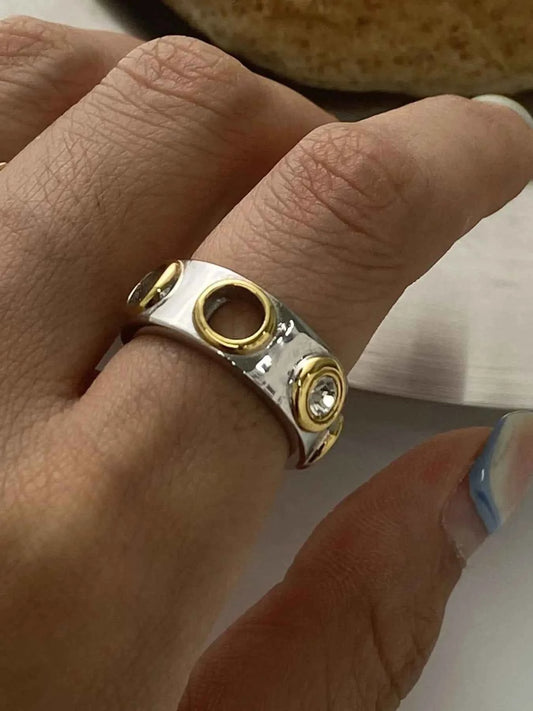 Two-Tone Cutout Ring