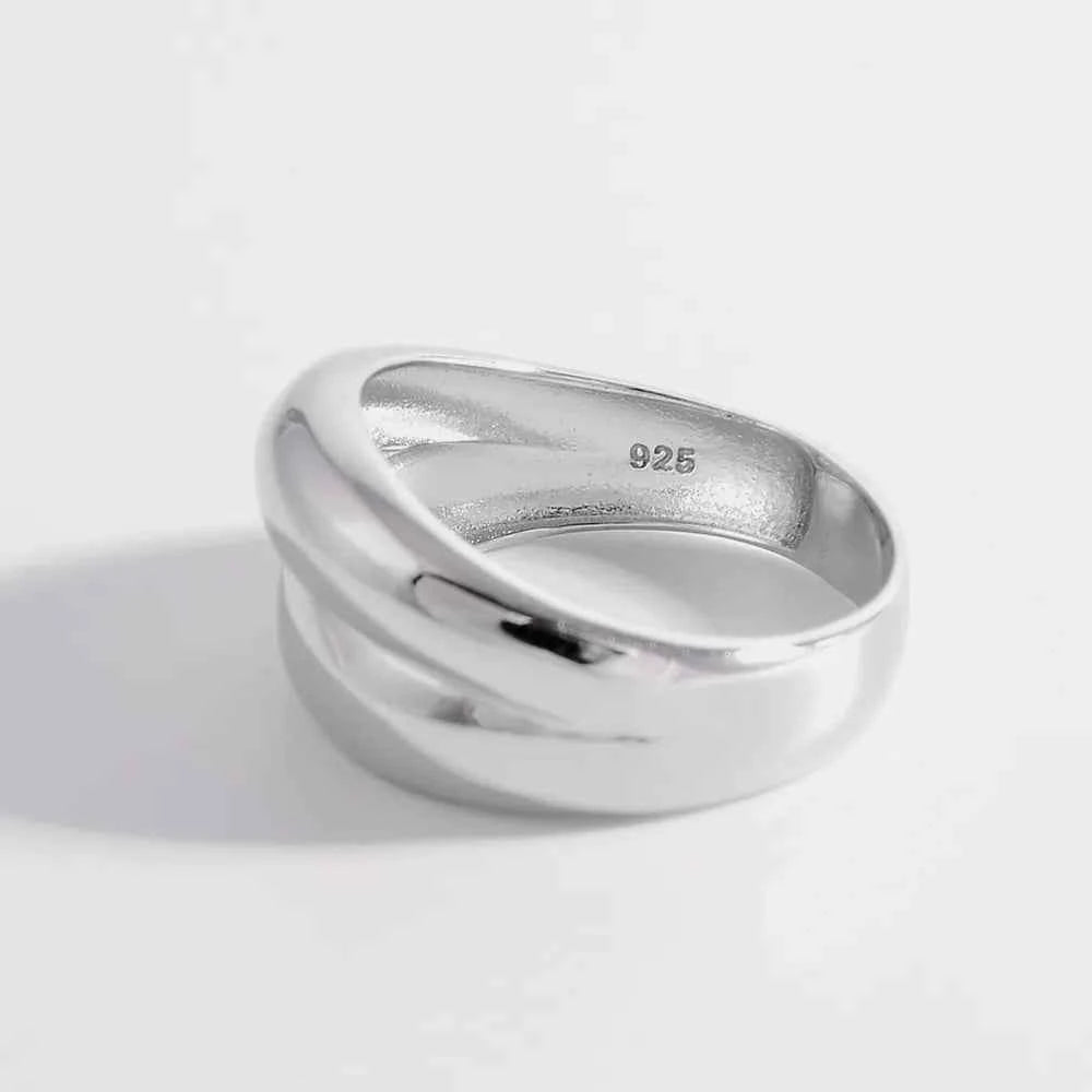 925 Sterling Silver Bulging Ring