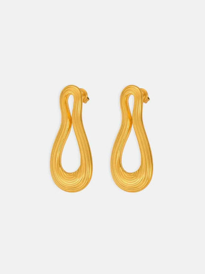 Titanium Steel Geometric Shape Earrings