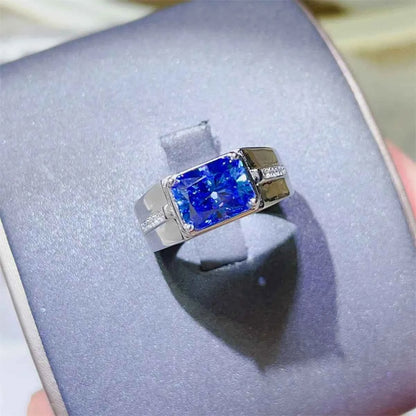 2 Carat Moissanite 925 Sterling Silver Ring